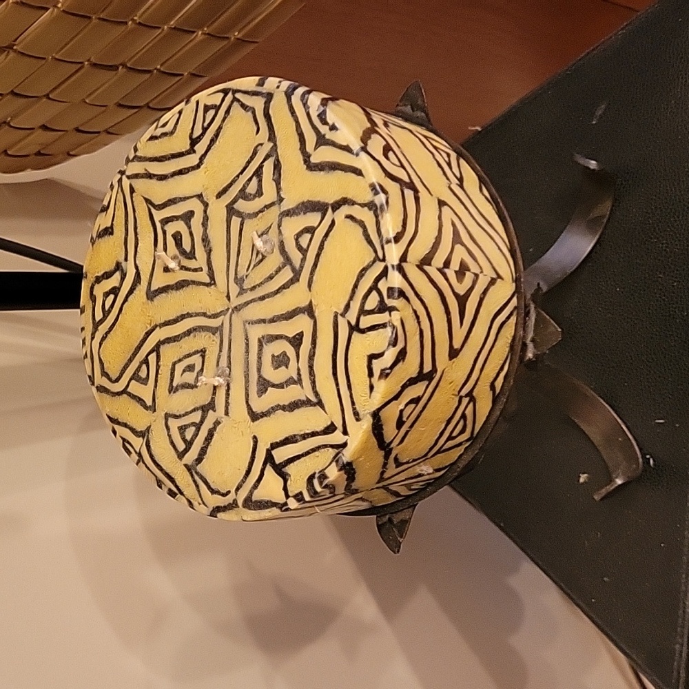 Swazi Candle  With Pedestal  Holder
